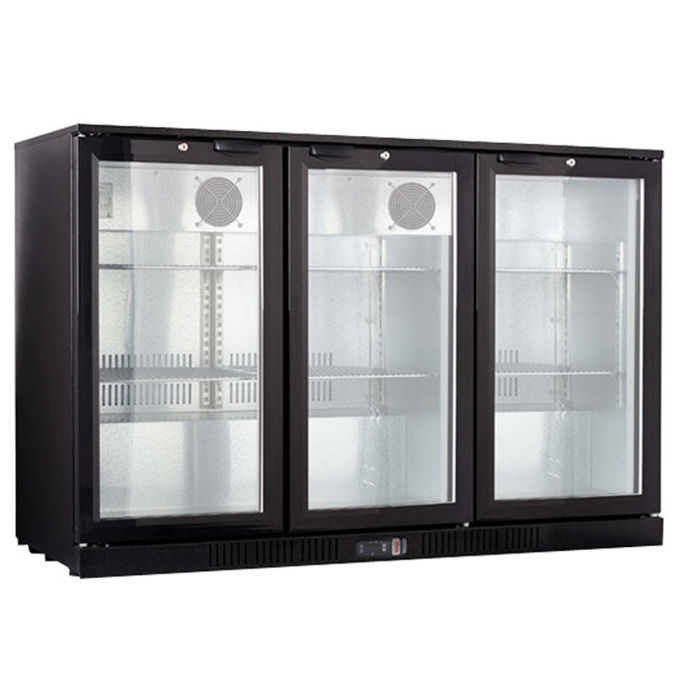 MEPS 330L 3 Kapılı Kulüpler İçin Tezgah Altı Bar Buzdolabı 0