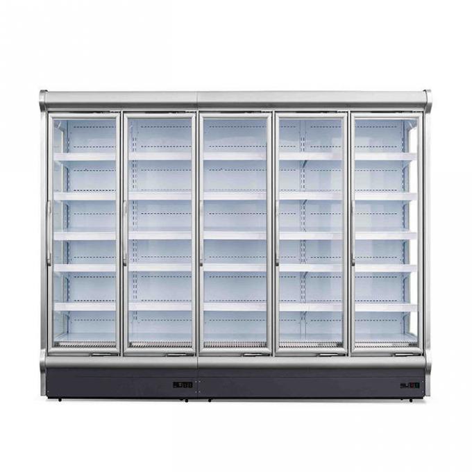 Cam Kapı 380V Süpermarket Soğutma Ekipmanları 0