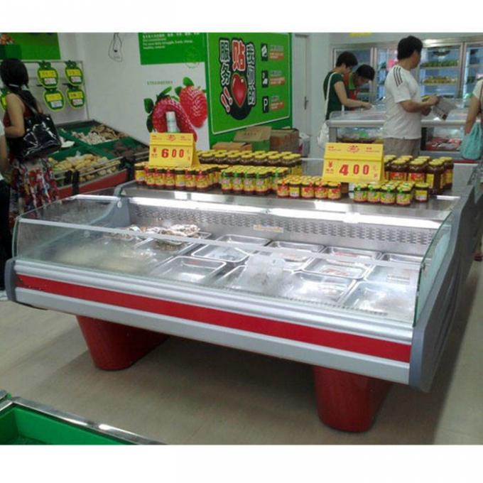 Süpermarket Kimchi 160L Ticari Buzdolabı Dondurucu 0