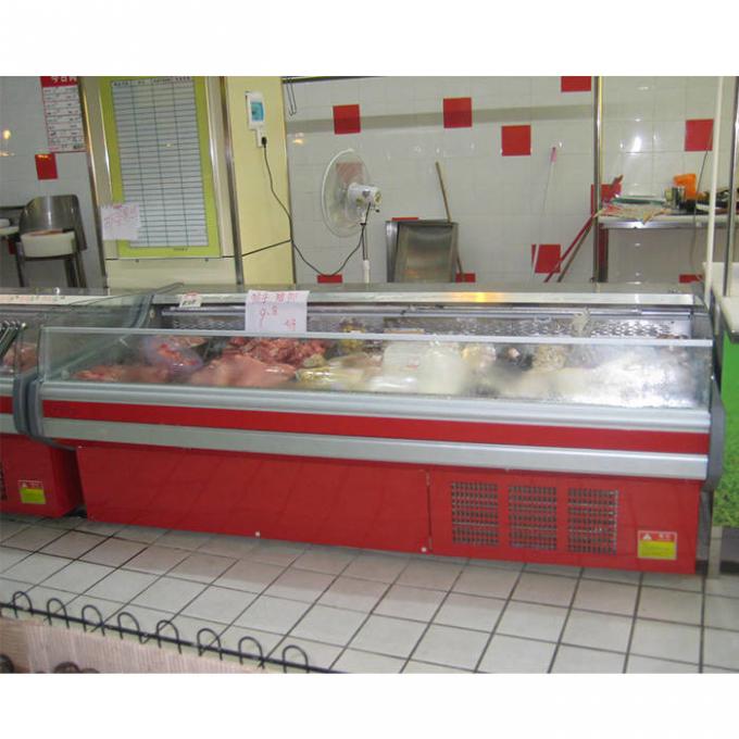 Süpermarket Kimchi 160L Ticari Buzdolabı Dondurucu 1