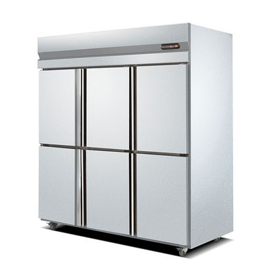 Mutfak İçin 650W Ticari Paslanmaz Çelik Buzdolabı Dondurucu