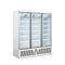 1600L 800W Ticari Cam Kapı Soğutucular Cam Teşhir Buzdolabı
