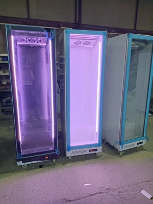 R290 Tek Kapılı Dikey Buzdolabı Ticari İçecek Ekranı Buzdolabı
