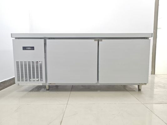 1.8M Rezervasyonlu Soğutucu Ticari Buzdolabı İş Masası Mutfak Paslanmaz Çelik Masa