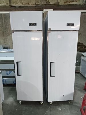 Ticari dik buzdolabı Restoran için paslanmaz çelik buzdolabı
