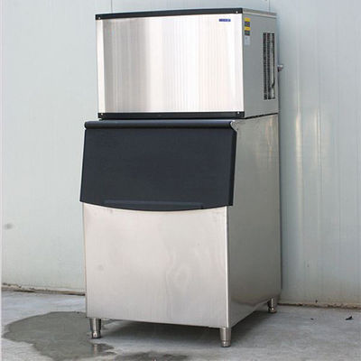 Paslanmaz Yapı 700lbs Ice Cube Buz Makinesi
