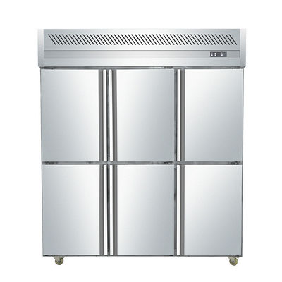 Mutfak İçin 650W Ticari Paslanmaz Çelik Buzdolabı Dondurucu