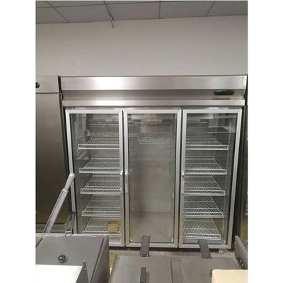 110W 1500L Ticari Paslanmaz Çelik Buzdolabı Dondurucu