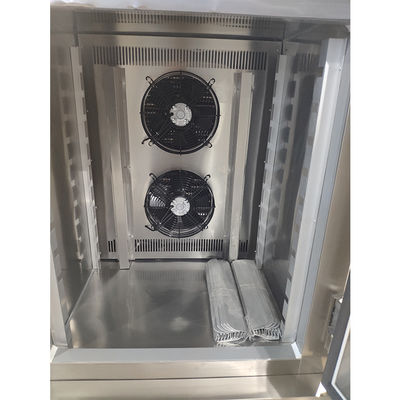 110V 60Hz 2400W 10 Tavalar Ticari Şok Dondurucu Fan Soğutma