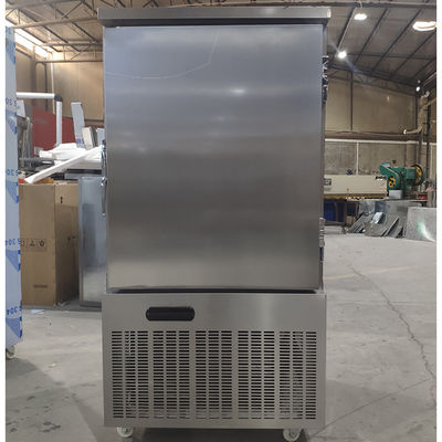 110V 60Hz 2400W 10 Tavalar Ticari Şok Dondurucu Fan Soğutma