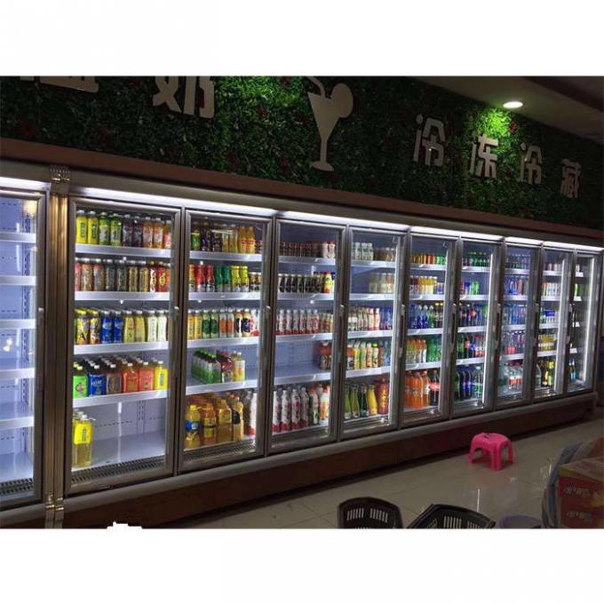 Cam Kapı 380V Süpermarket Soğutma Ekipmanları 1
