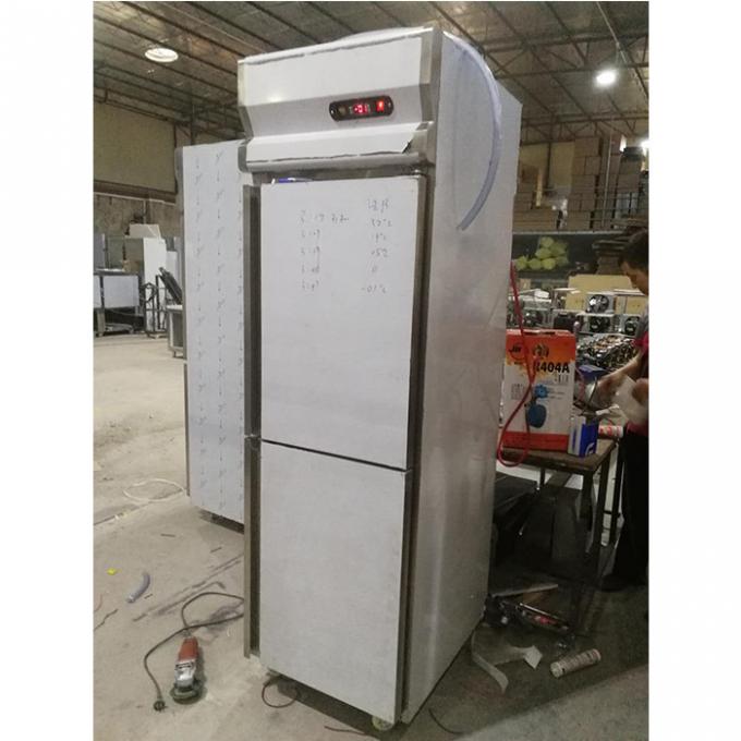 220V 500L Ticari Paslanmaz Çelik Buzdolabı Dondurucu 2